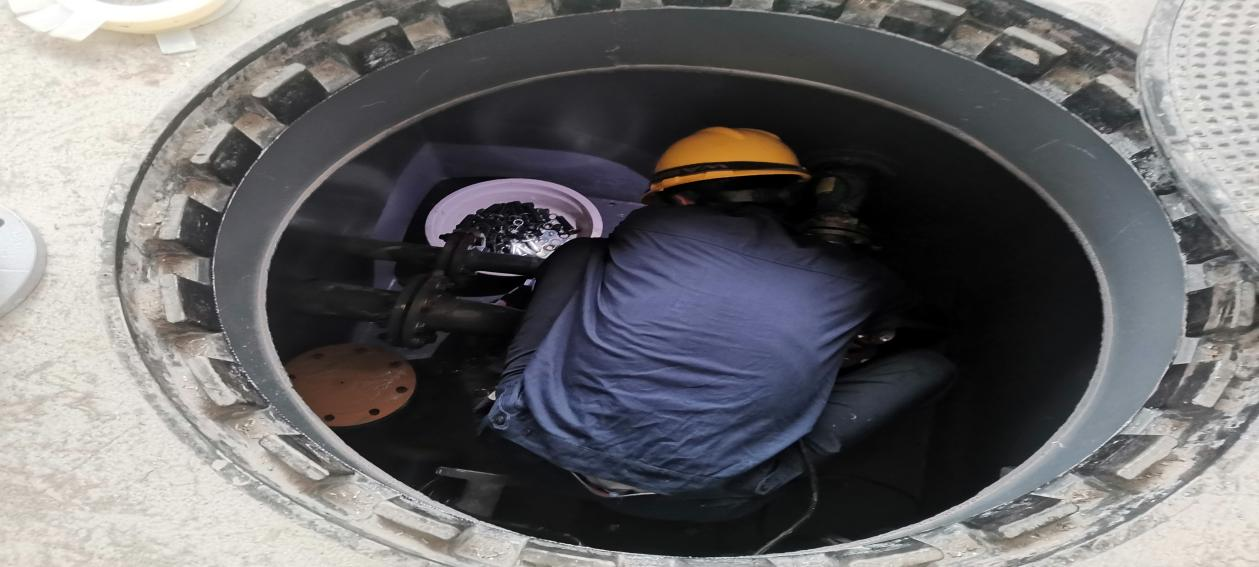 武漢某加油站油罐防爆阻隔材料安裝服務(wù)項(xiàng)目完工