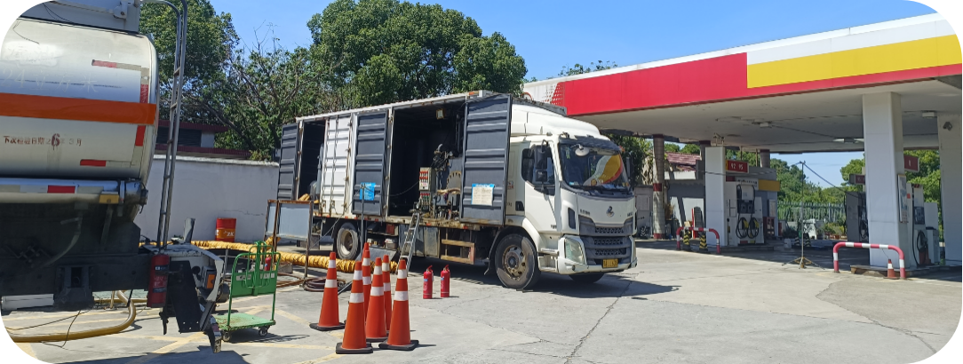 烈日下的堅守！無錫加油站油罐清洗實錄